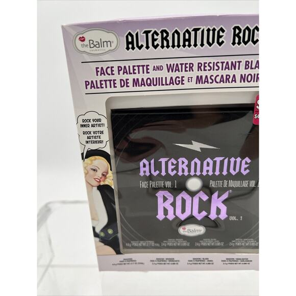 The Balm Cosmetics Alternative Rock Vol.1 Face Palette + Scuba Blk Mascara - Picture 4 of 13